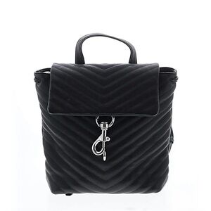 Rebecca Minkoff Black Quilted Backpack